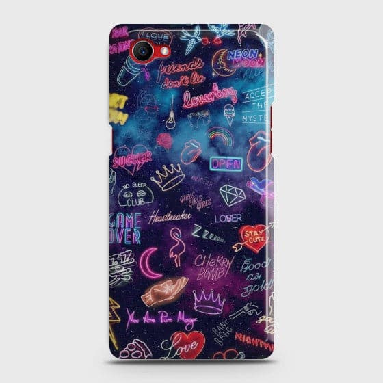 Oppo F7 Youth Neon Galaxy Case