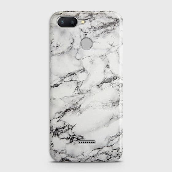 XIAOMI REDMI 6 Trendy White Marble  Case