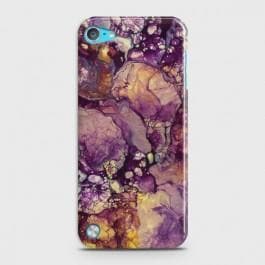IPOD TOUCH 5 Purple Agate Marble Case