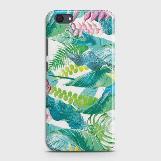 VIVO Y81I Retro Palm Leaves Case