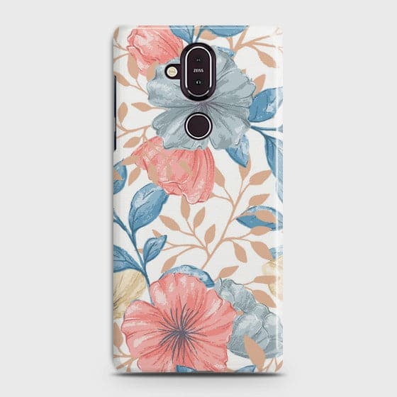 Nokia 8.1 Seamless Flower Case