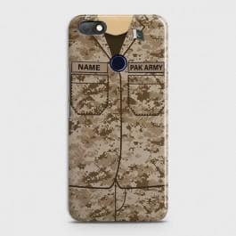 INFINIX NOTE 5 (X604) Army Costume WIth Custom Name Case
