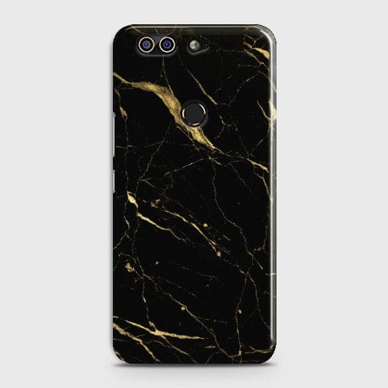 INFINIX ZERO 5 (X603) Classic Golden Black Marble  Premium Printed Hard Case CS-27501 CS-29347 CS-29351