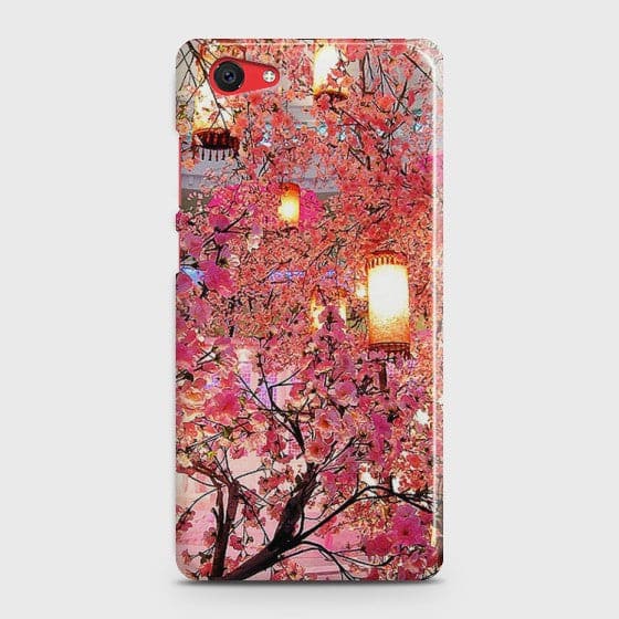 Vivo Y71 Pink blossoms Lanterns Case