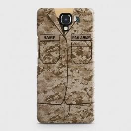 INFINIX NOTE 4 (X572) Army Costume With Custom Name Case