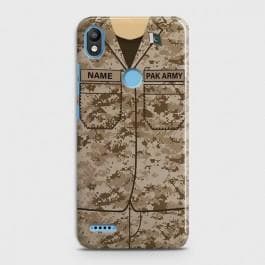 INFINIX SMART 2 (X5515) Army Costume With Custom Name Case