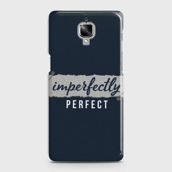ONEPLUS 3/3T Imperfectly  Premium Printed Glass soft Bumper shock Proof Case CS-28128