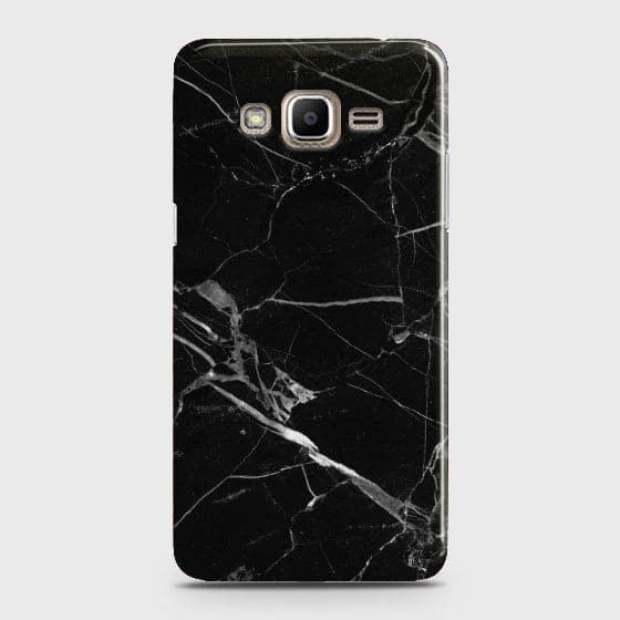 Samsung Galaxy J7 2015 Black Marble Classic Case