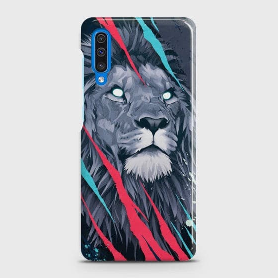 SAMSUNG GALAXY A50 Abstract Animated Lion Case