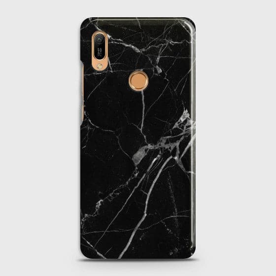 HUAWEI Y6 PRO 2019 Black Classic Marble Case