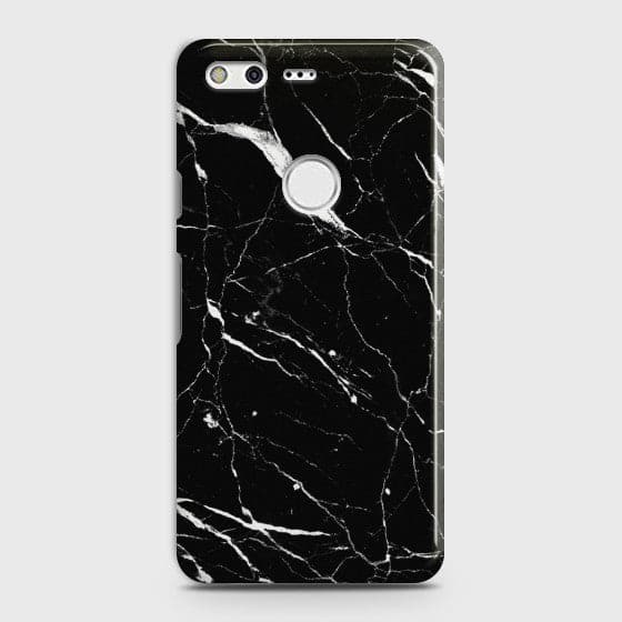 GOOGLE PIXEL Trendy Black Marble Case