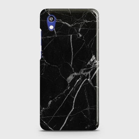HUAWEI HONOR 8S Black Classic Marble Case