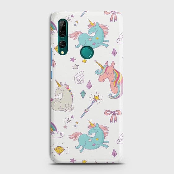Huawei P Smart Z Neon Rainbow Unicorn Case
