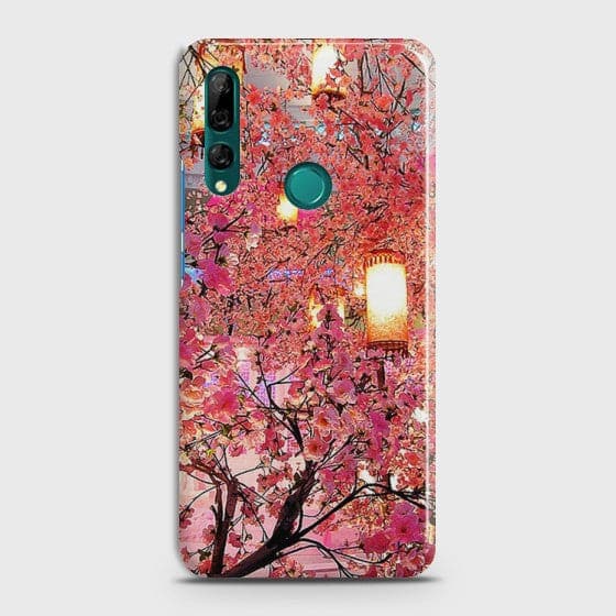 Huawei P Smart Z Pink blossoms Lanterns Case
