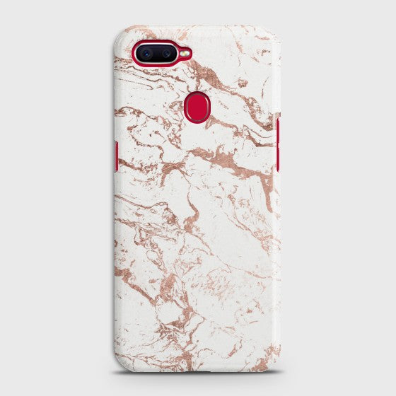 OPPO A5s Chick RoseGold Marble Case