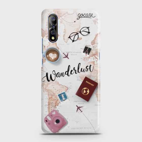 VIVO S1  /IQOO Neo World Journey Premium Printed Glass soft Bumper shock Proof Case  CS-27061
