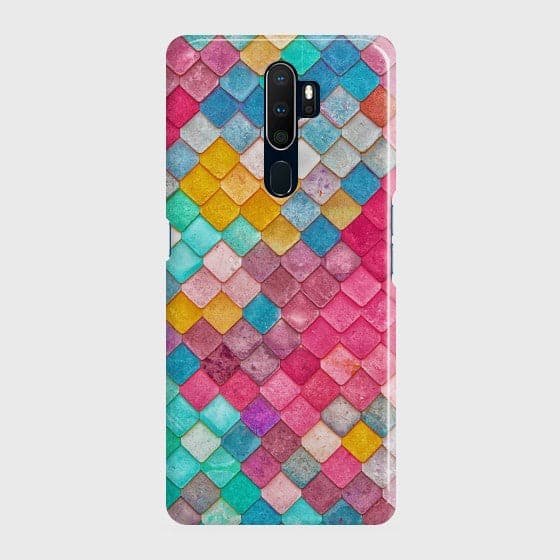 OPPO A9 2020 Colorful Mermaid Scales Case