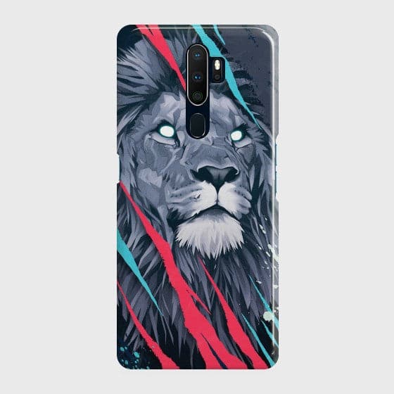 OPPO A9 2020 Abstract Animated Lion Case