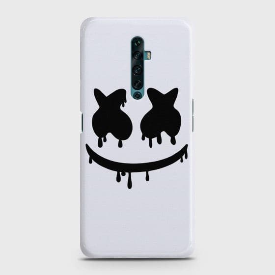 OPPO RENO 2F Marshmello Face Premium Printed Hard Case CS-28101