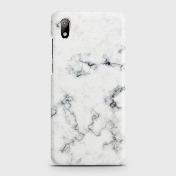 HUAWEI Y5 2019 White Liquid Marble Case