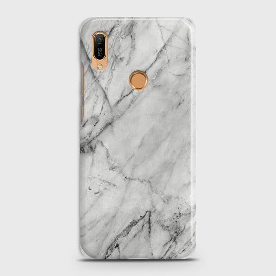 HUAWEI HONOR 8A PRO Realistic White Marble Case