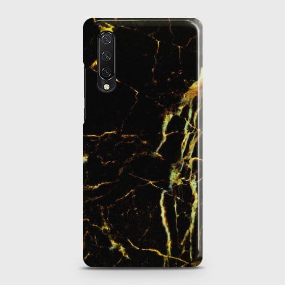 HONOR 9X Pro Black Gold Veins Marble Case