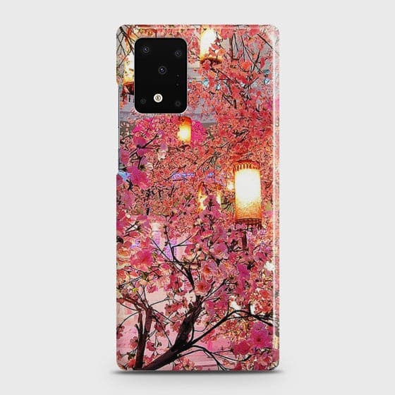 SAMSUNG GALAXY S11 Plus Pink blossoms Lanterns Case