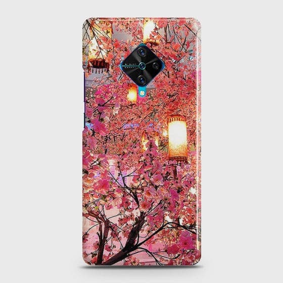 VIVO S1 Pro Pink blossoms Lanterns Case