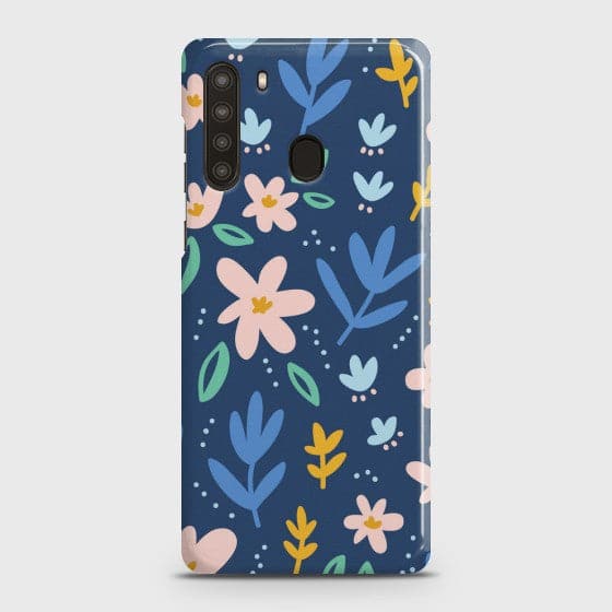 SAMSUNG GALAXY A21 Colorful Flowers Case