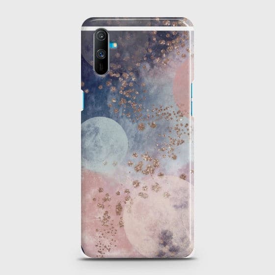 Realme C3 Animated Colorful design Premium Printed Glass soft Bumper shock Proof Case CS-29303