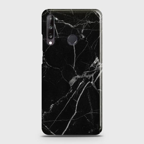Huawei Y7p Black Classic Marble Case