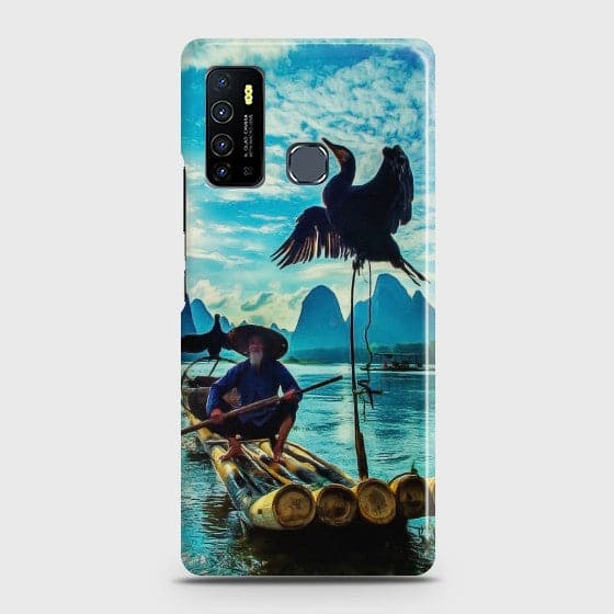 Infinix Hot 9 Fisherman N Cormorant Case