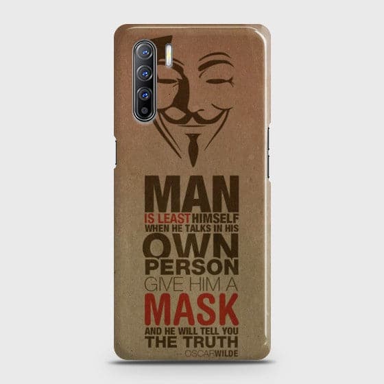 Oppo Reno 3 Fawkes Mask Case