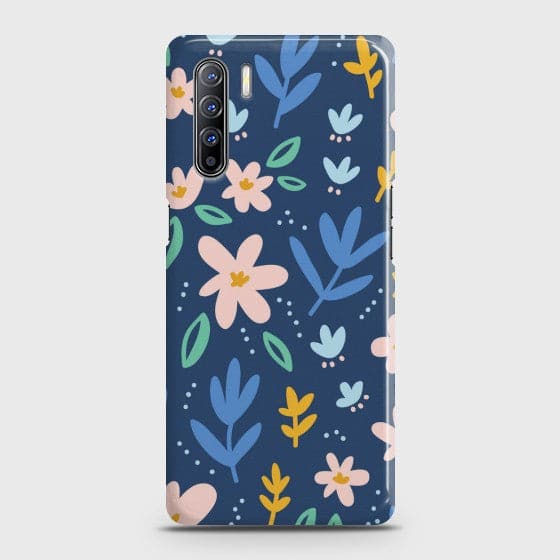 Oppo Reno 3 Colorful Flowers Case