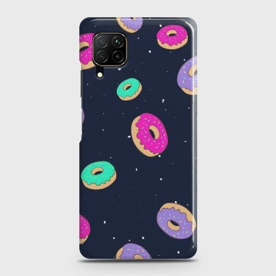 Huawei P40 Lite Colorful Donuts Case