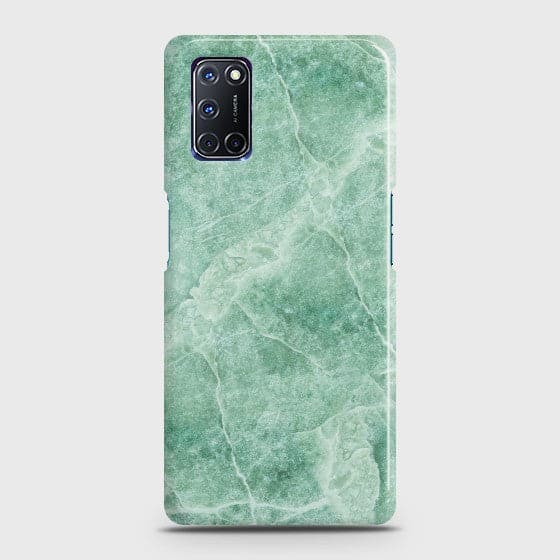OPPO A92 Mint Green Marble Case