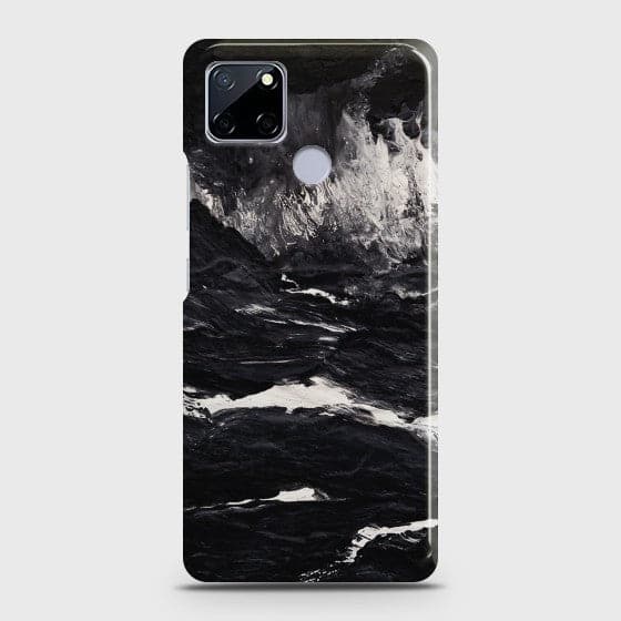 Realme C12 Black Marble Case