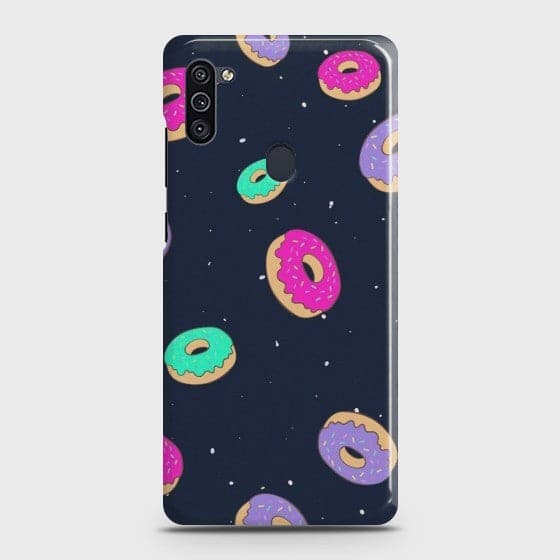 Samsung Galaxy M11 Colorful Donuts Case