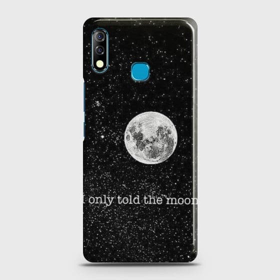 Infinix Hot 8 Lite Only told the moon Case