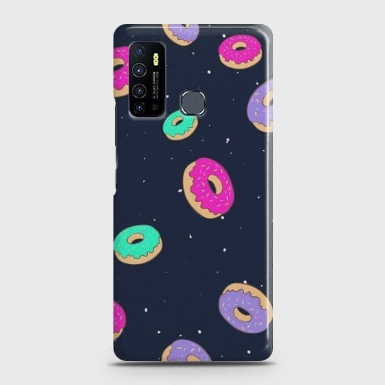 Infinix Hot 9 Pro Colorful Donuts Case