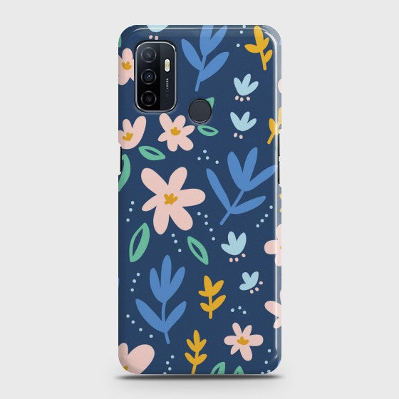 Oppo A53 Colorful Flowers Case