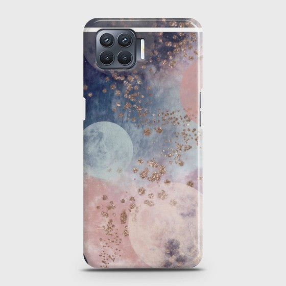 Oppo F17 Pro /A93 4G/ RENO 4 LITE  -  Animated Colorful design Premium Printed Glass soft Bumper shock Proof Case CS-28124