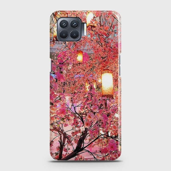 OPPO A73 Pink blossoms Lanterns Case