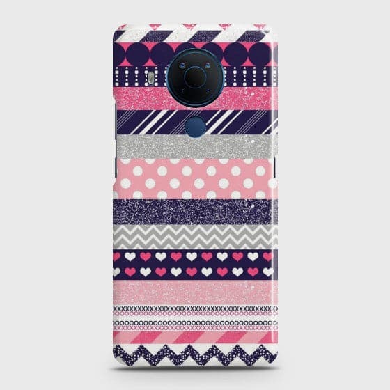 Nokia 5.4 Colourful Circles   Premium Printed  hard  Case CS-28713