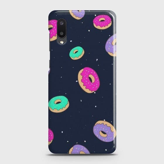 Galaxy A02 Colorful Donuts Case