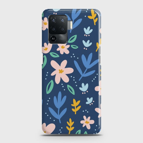 Oppo F19 Pro Colorful Flowers Case CS-20291