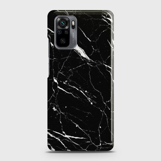 Xiaomi Redmi Note 10 Trendy Black Marble Case