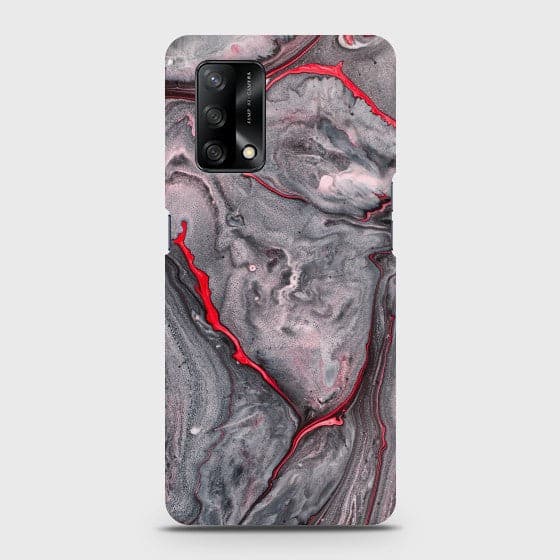 Oppo A95 Lava Marble Case
