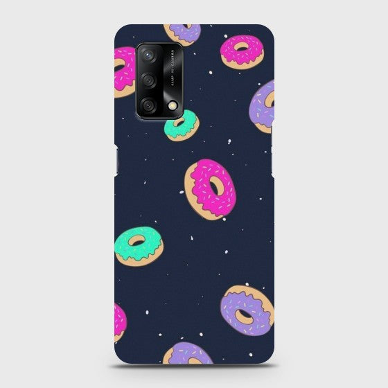 Oppo F19 Colorful Donuts Case