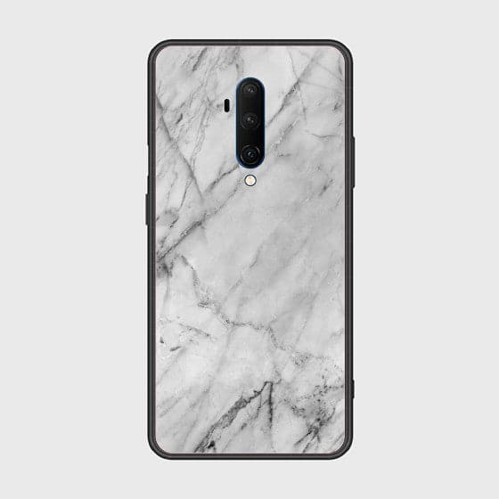 OnePlus 7T Pro Realistic White Marble Case